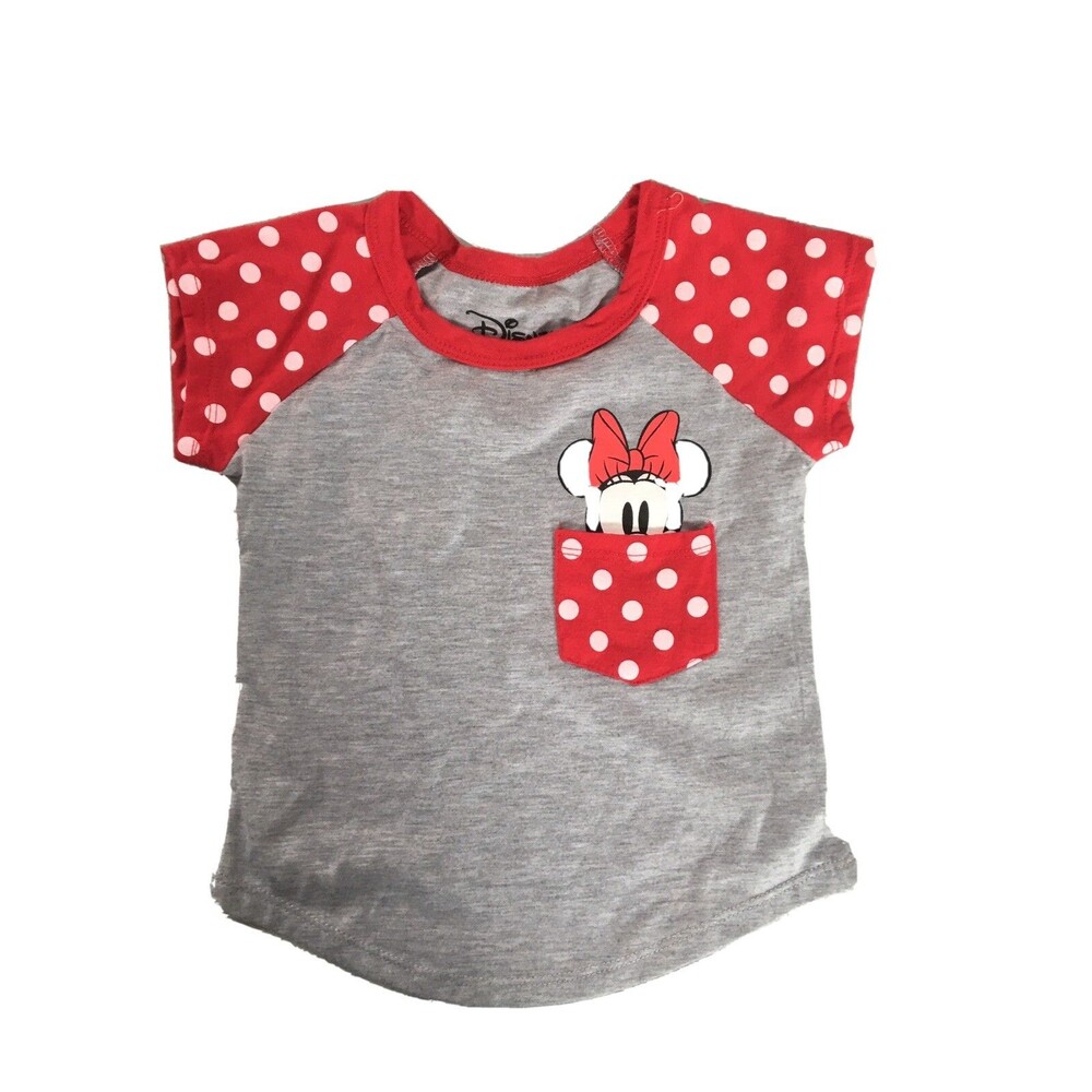 Disney Minnie Mouse Girls Tshirt Top 4t
